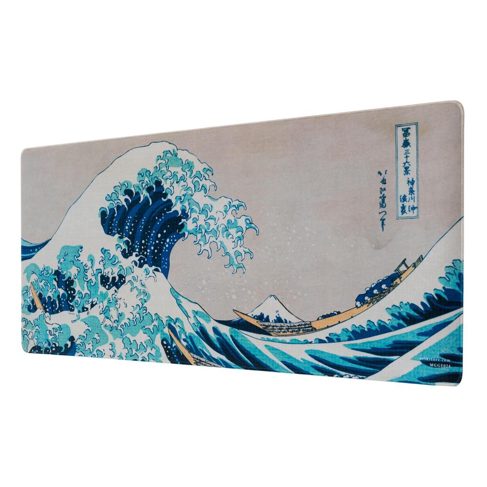 Grupo Erik Hokusai - The Great Wave Of Kanagawa Hokusai Xl Mouse Mat Tapis de souris - Multicolore